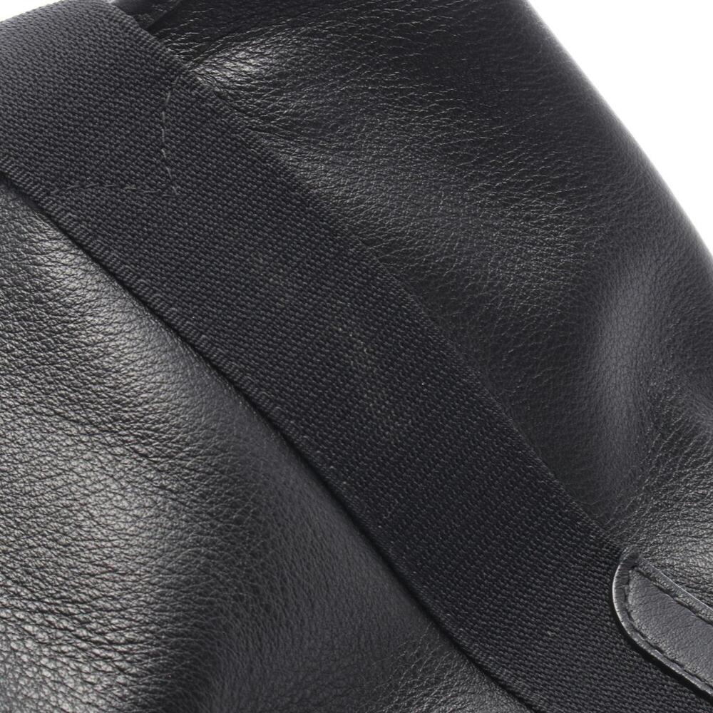 Balenciaga Navy Cabas S Tote Bag Handbag Leather Women's Black 339933 - Picture 10 of 10